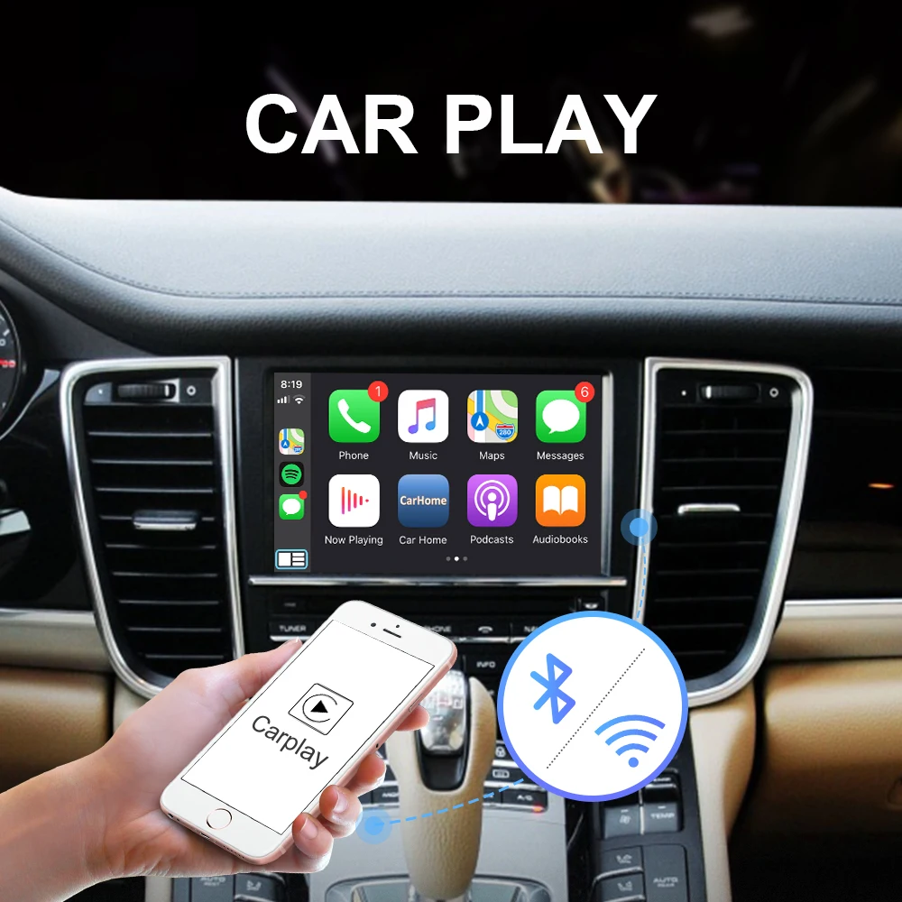$272.20 ISUDAR Carplay Module For Porsche/Panamera/Cayenne/Macan/Cayman/Boxster 911 718 PCM 3.1 Android Auto AI Box Version 2 Multimedia