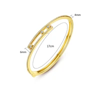 donia jewelry fashion micro set aaa hollow zircon ladies fashion bracelet personality exaggerated jewelry gift