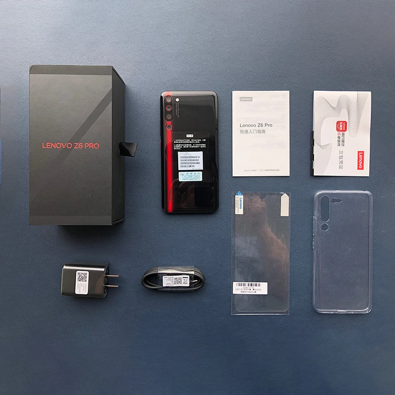 Глобальный Встроенная память lenovo Z6 Pro 6 ГБ 128 Гб Смартфон Snapdragon 855 Octa Core 6,3" FHD Дисплей сзади 48MP Quad камеры