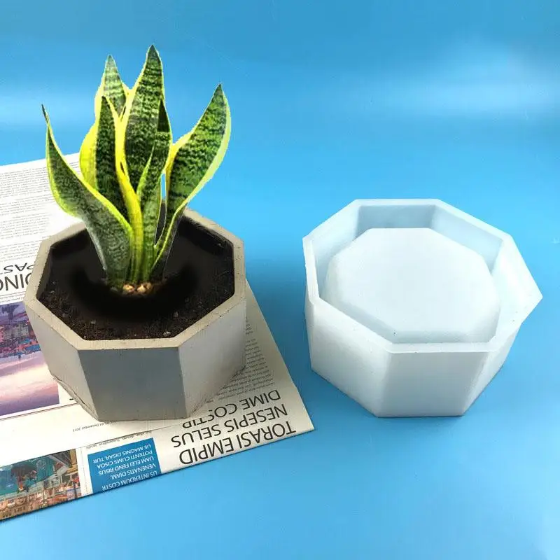 

Large Flower Pot Silicone Mold Concrete Cement Flower Pot Mold Aromatherapy Plaster Mold Handmade Clay Flowerpot Mould