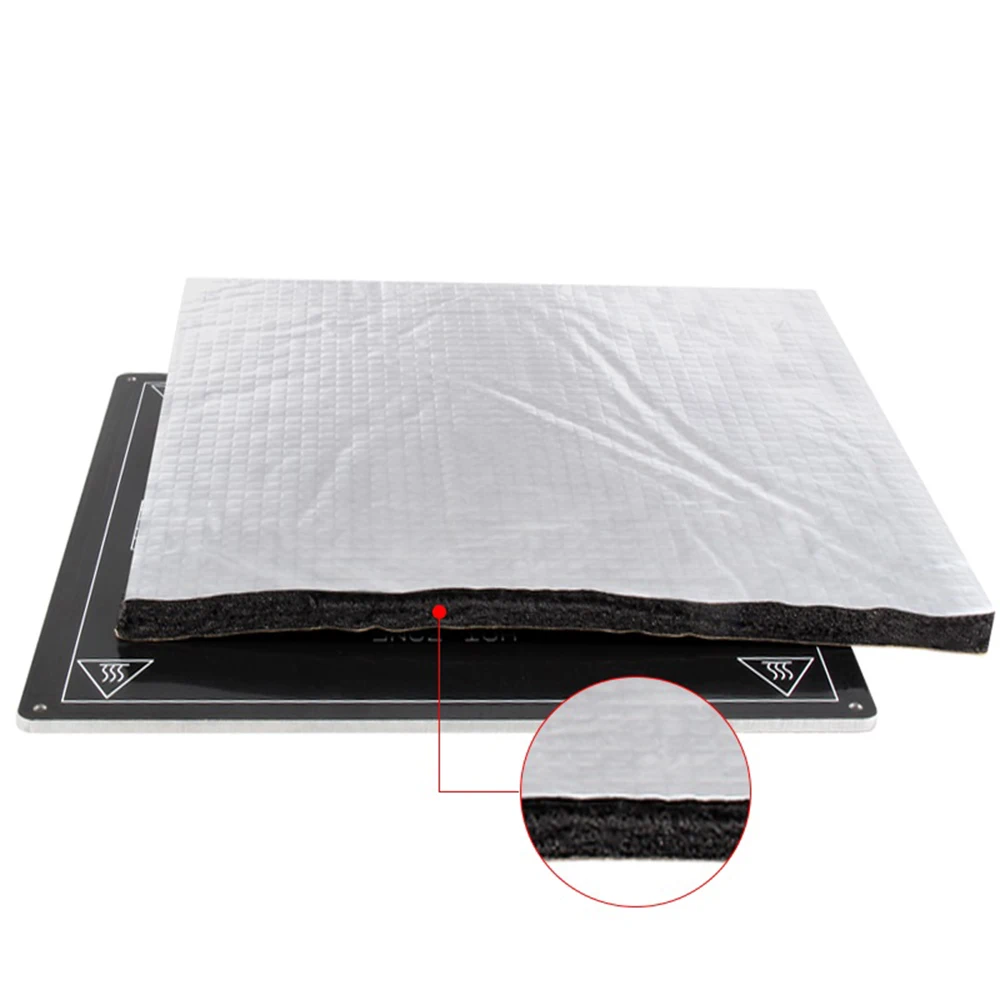 

Теплоизоляционный хлопок для 3D-принтера, 220/235/310 мм, самоклеящаяся фольга для принтера Ender 3 Pro Ender 5