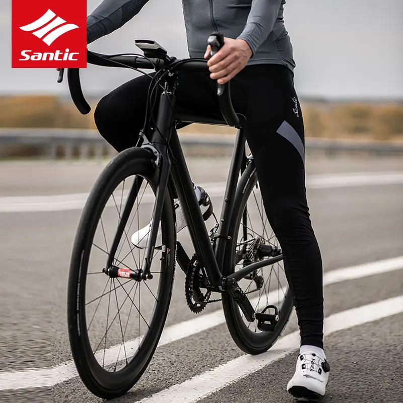 Santic Pro Team велосипедные брюки для мужчин весна-осень MTB дорожный велосипед