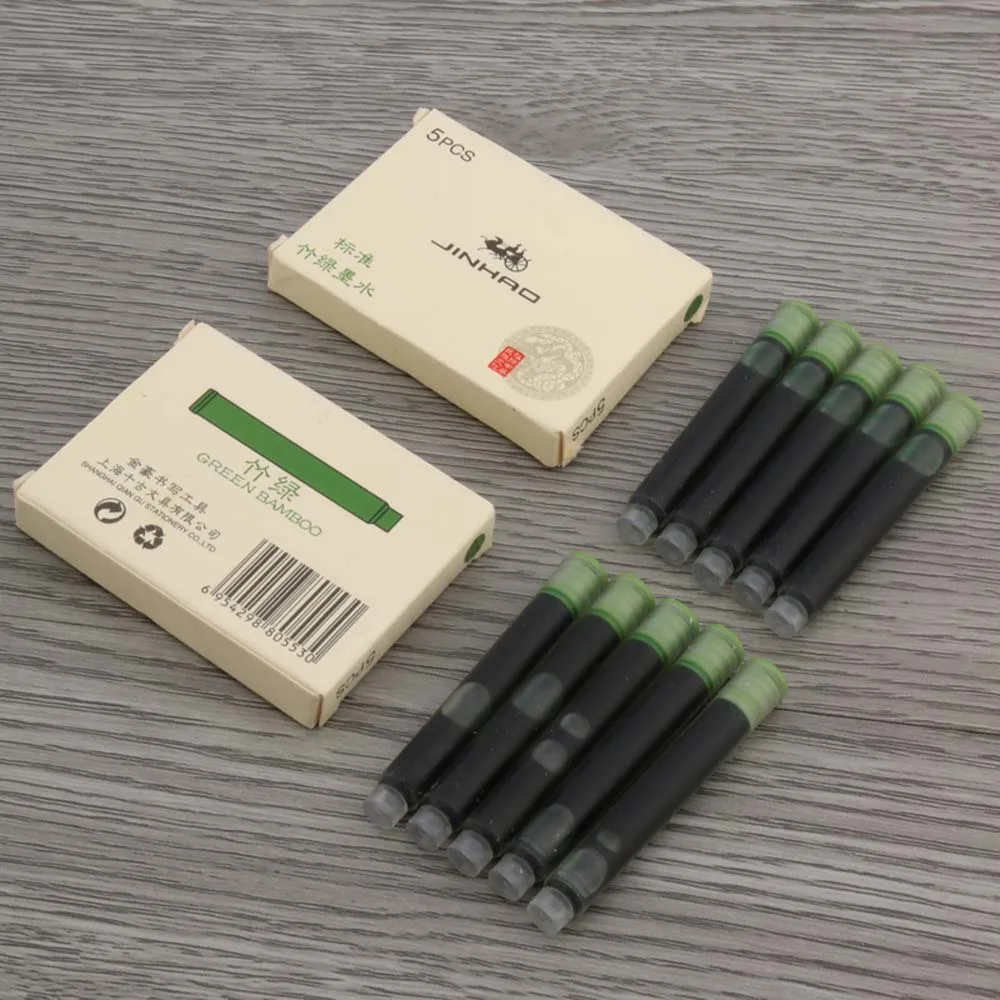 Ручка перьевая apple green bamboo диаметром 2 6 мм 15 шт. | Канцтовары для офиса и дома