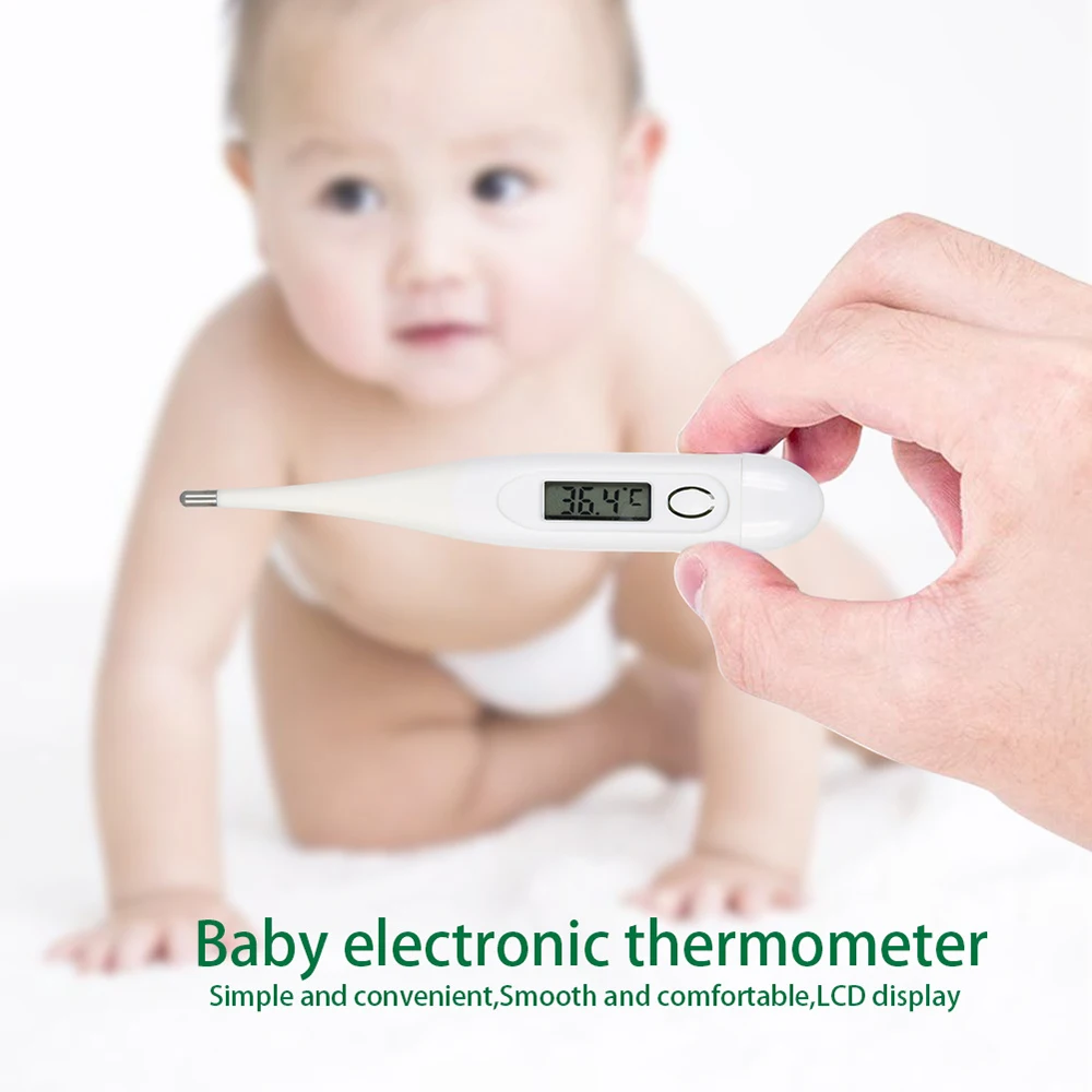 

OLIECO USB Rechargeable Digital Blood Pressure Monitor Electrical Finger Pulse Oximeter Gift LCD Soft Head Thermometer SPO2 PR