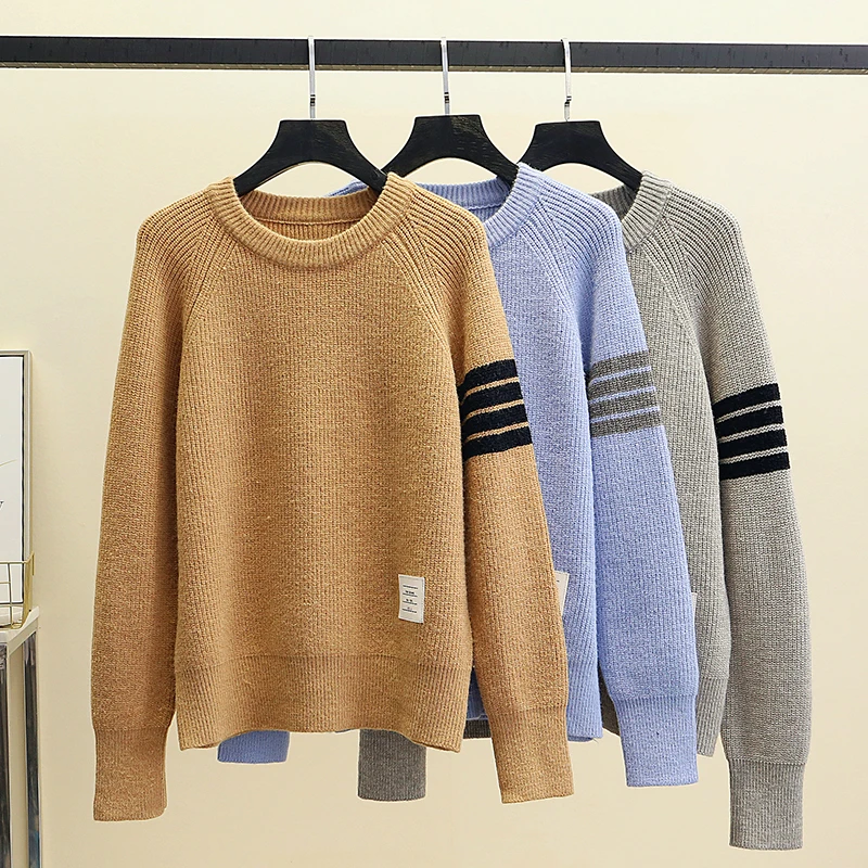 

2021 свитер женский брендовый осенне-зимний пуловер Y2k вязаные свитера Топы с длинным рукавом корейская мода готическая одежда кавайная одеж...