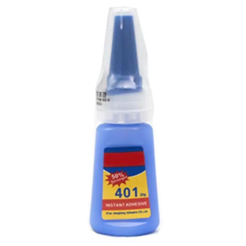 

HOT 1Pcs 401 Instant Fast Adhesive 20ML Bottle Stronger Super Glue Multi-Purpose Fix Super Strong Liquid Colorless Glue TSLM1