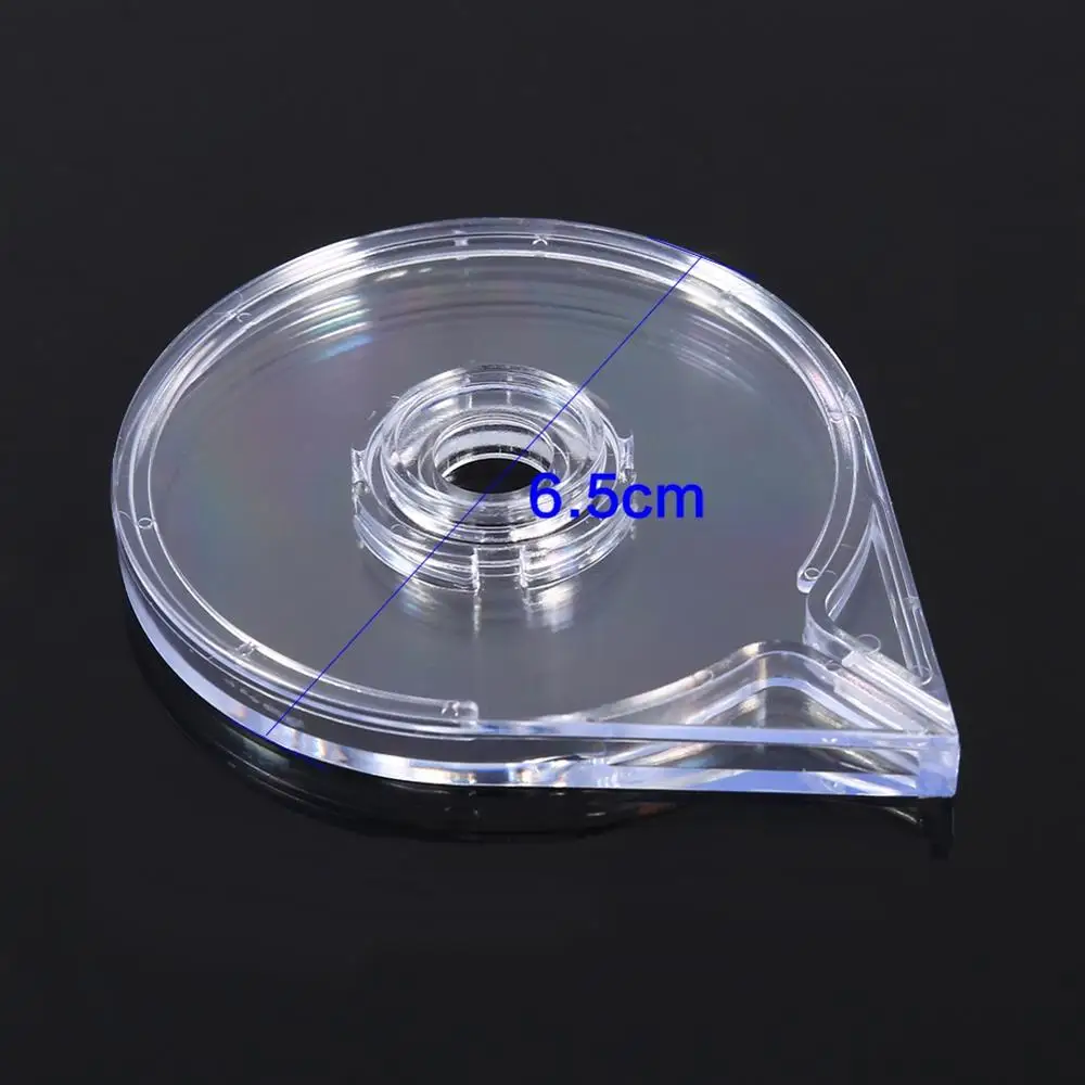 Прозрачная лента для дизайна ногтей 6 шт./компл. футляр наклеек простой в