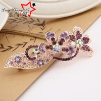 2020 exquisite variety of crystal diamond fashion ladies hairpin rhinestone spring clip adult headwear accessories a1