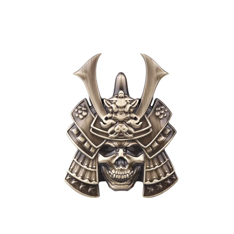 

Super Cool Japan Ghost Samurai Skull Car Sticker Skeleton Emblem Car Motorcycle DIY Decoration Badge