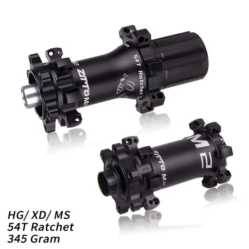 

M2 MTB Straightpull Hub Ultralight 28 Hole 54T Ratchet HG XD Micro spline Core fit 12 speed Thru Axle QR