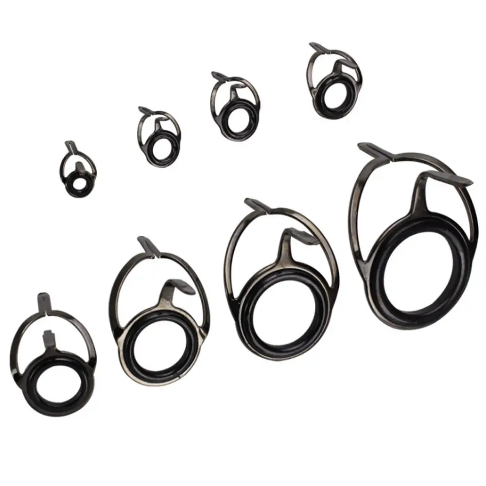 

Stainless Steel O Ring 3mm-23mm Internal Diameter Tackle Box Accessories Repair Kit Eye Ceramic Ring Fishing Rod Guide