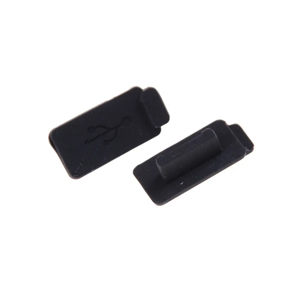 JETTING 10 шт. прочный черный ПК ноутбук USB Заглушка Крышка резиновая Мягкая