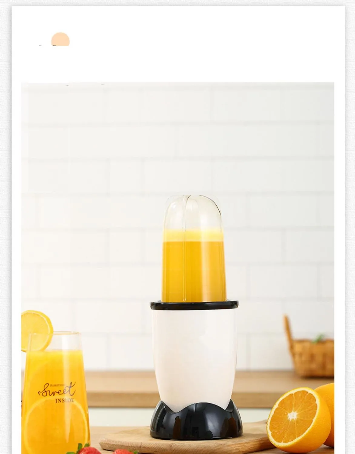 Бытовая электрическая соковыжималка 220 В Многофункциональный миксер для