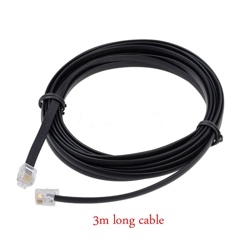 1pcs 6 Pin Plug Front Panel Separate Extending Cable 11cm/3m/5m Length 6Pin for TYT TH7800 TH9800 TH-9800 TH-7800 Walkie Talkie - купить по