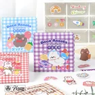 Кавайные Мультяшные наклейки для журнала и набор блокнотов для детей, дневник в стиле Скрапбукинг, наклейки для ноутбуков, корейский декор, оптовая продажа