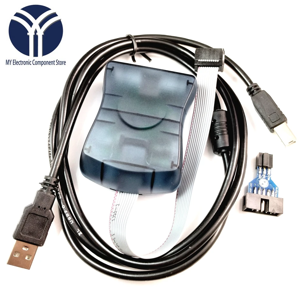 Atmel AT AVRISP mkII XPII AVR ISP mk2 USB MKII In-System программатор поддерживает Studio 4 & 5 6 7 |