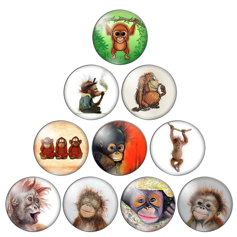 В виде симпатичной обезьянки нижнее белье изящный и живым счастливым 12 мм/18 мм/20