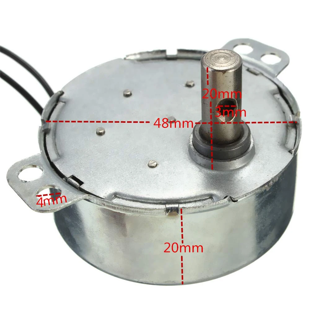 Синхронный двигатель с постоянными магнитами вращающийся на 8-10 об/мин для