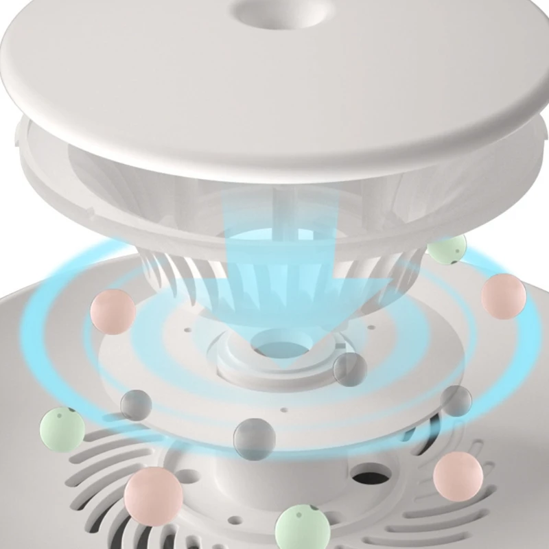 

2.4L Creative Usb Home Mute Office Aromatherapy Night Light Air Humidifier L69D