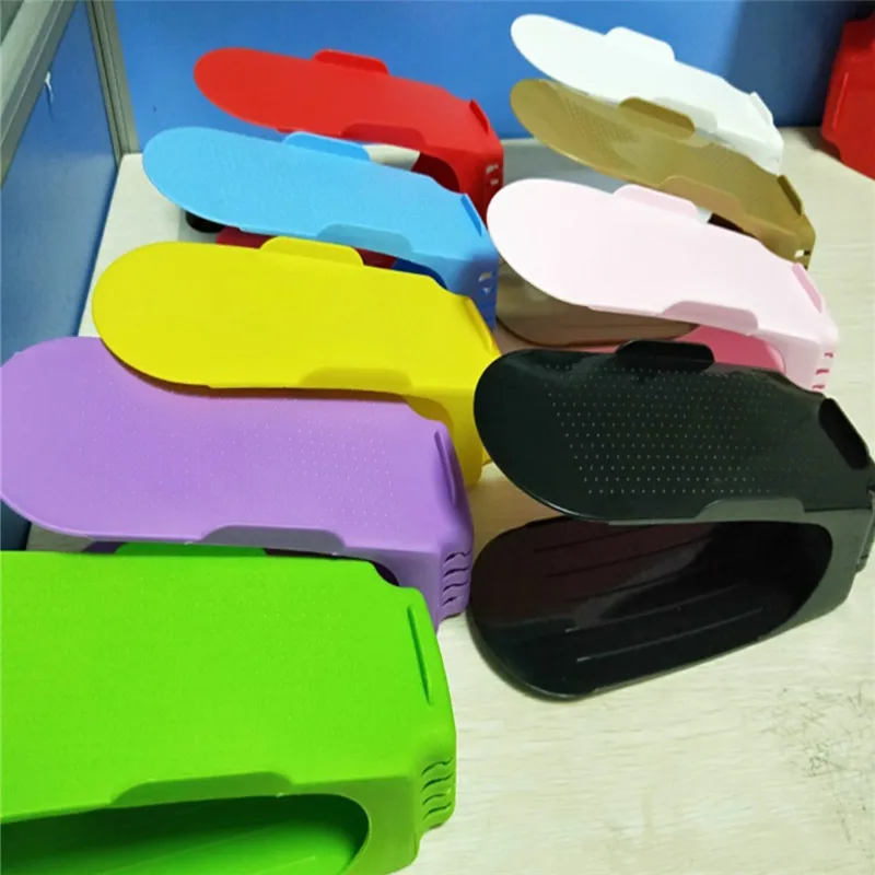 Простая тонкая многофункциональная креативная двухслойная стойка для обуви DIY