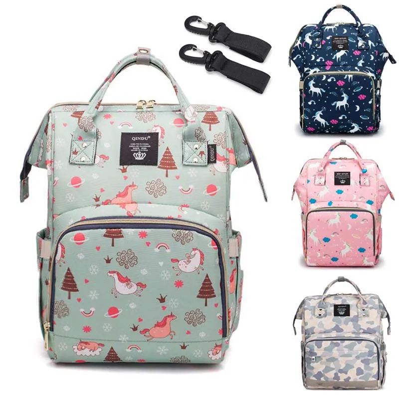 Многофункциональный водонепроницаемый рюкзак для мам брендовый вместительный