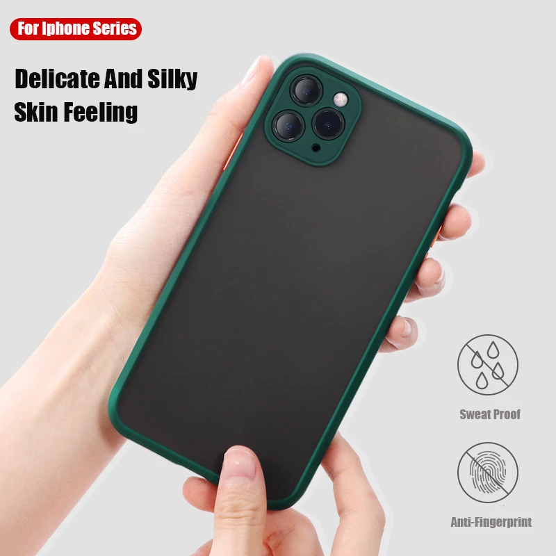 translucent matte coque shockproof phone case for mi poco x3 gt pocox3 x3gt 5g camera protection mixed frosted back covers funda free global shipping