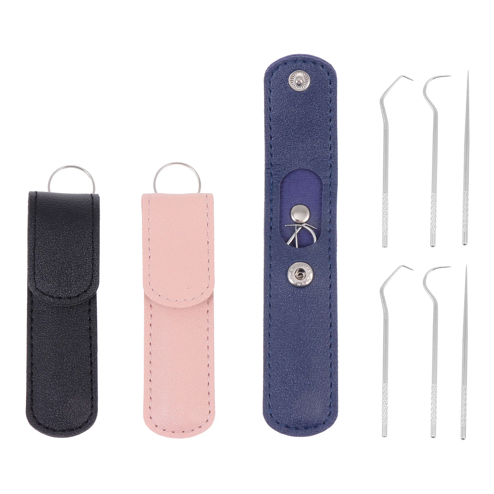 

1 Набор переносных зубочисток многоразовые зубочипы инструменты для ухода за полостью рта (разные цвета)