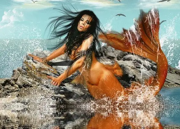 

Diamond Painting Kits - Mermaid Orange PIX-281