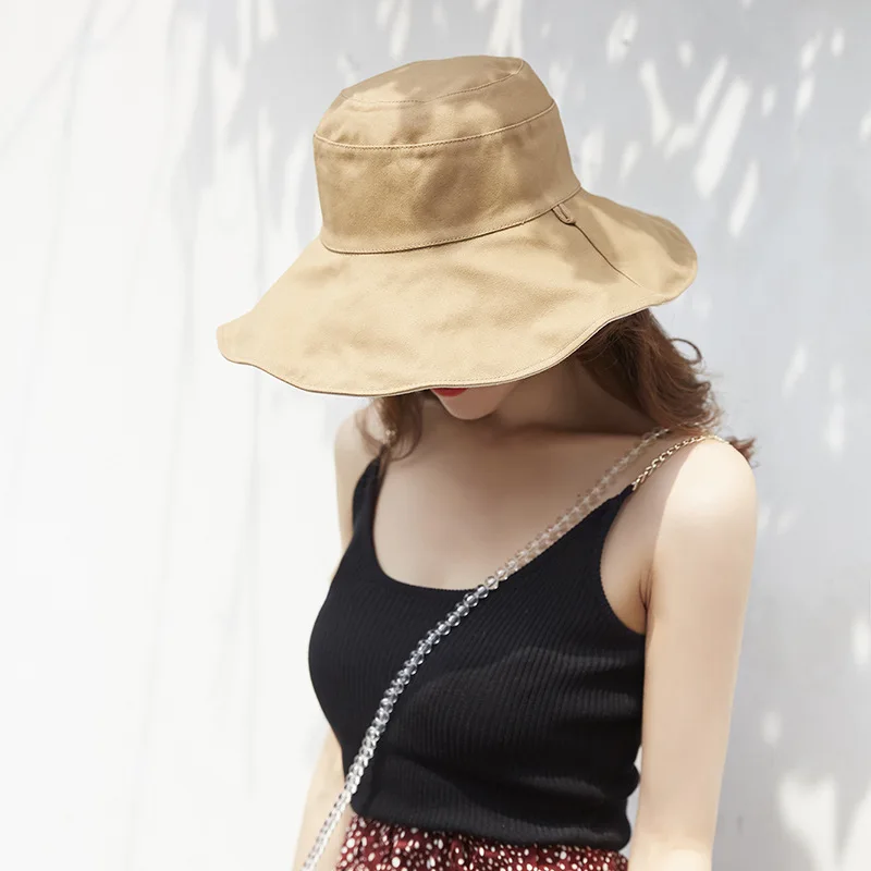 

2020 New Women Bucket Hats Print Bob Hat Chapeau Double Side Wear Fishermen gorro pescador Bucket Caps