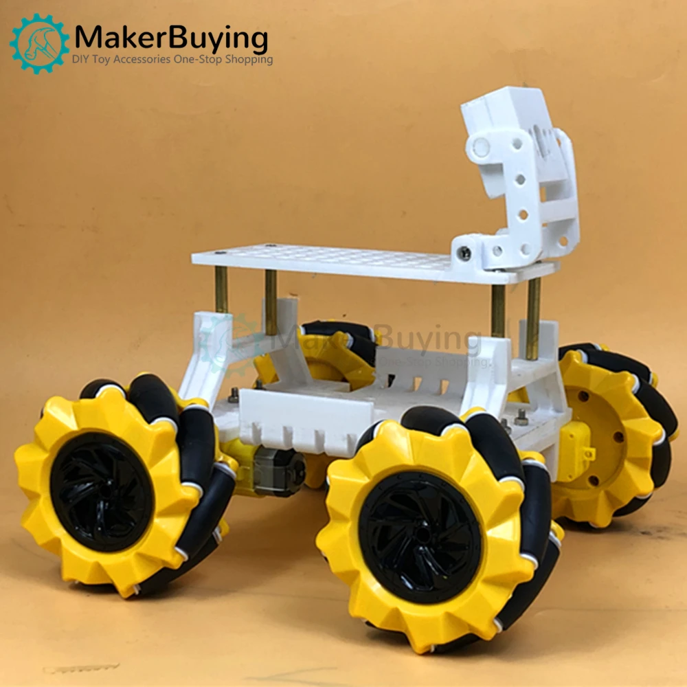 Двигатель TT omni wheel smart car шасси робота 3D-печать для arduino SNC387 | Игрушки и хобби