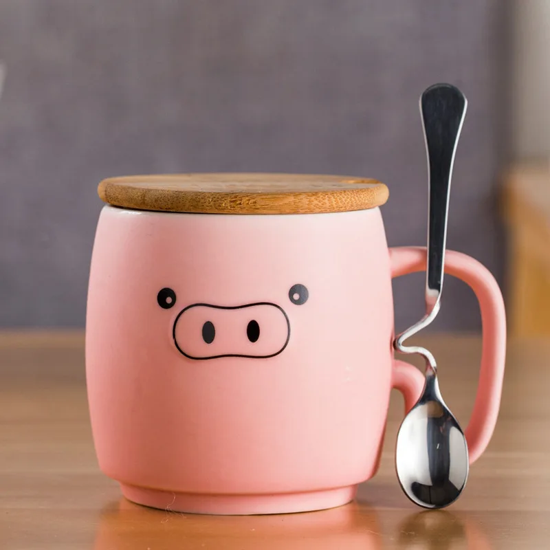 Творческий модные кружка для кофе с молоком милых девочек керамическая чашка