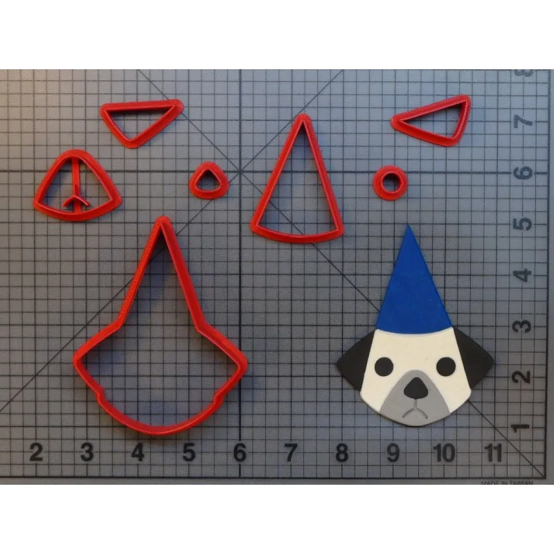 Симпатичное животное в форме собаки на день рождения Чихуахуа корги Хаски мопса