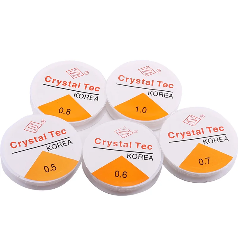 

high-quality crystal String Bracelet Necklace elastic line elastic rope DIY accessories transparent pearl thread