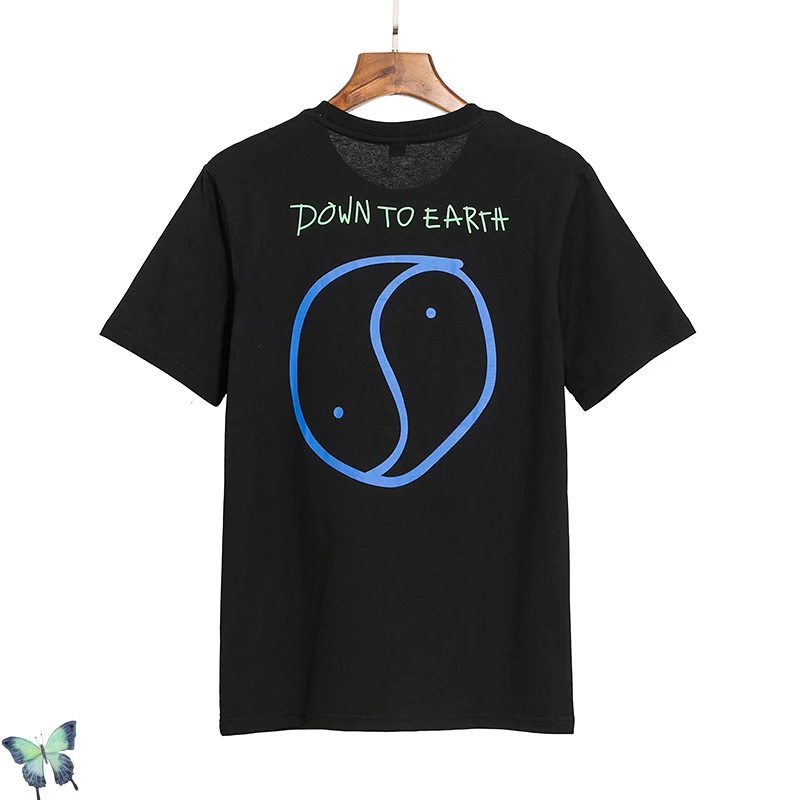 

ASTROWRLO Digital Printing T Shirt Putona Happy Face T-shirt Men Women 100% Cotton Casual T-shirtS