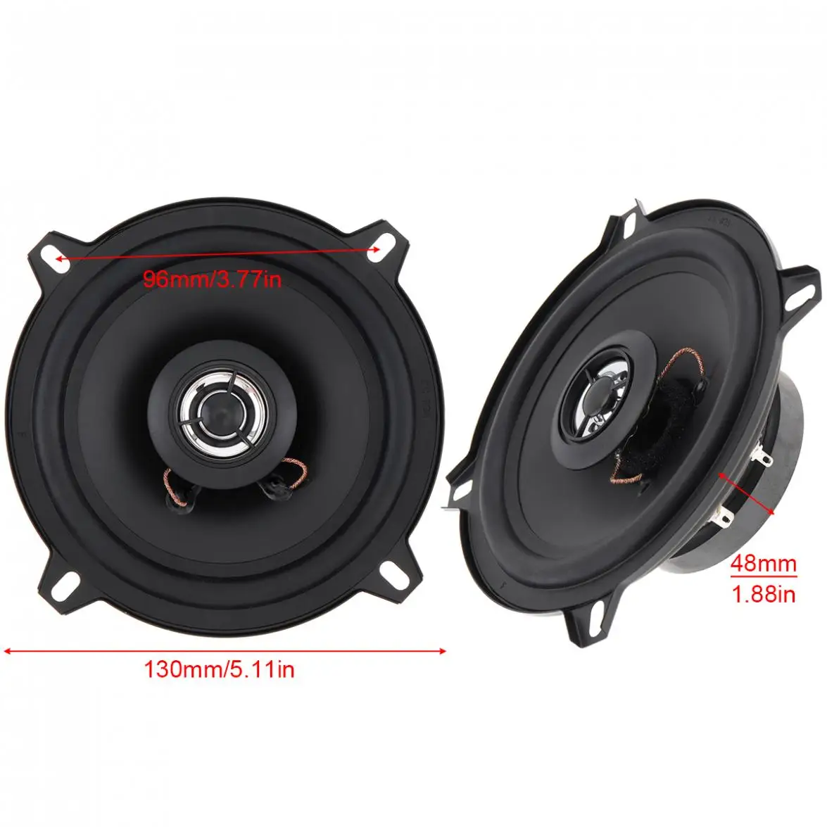 Коаксиальный HiFi-динамик для автомобиля 5 дюймов 130 мм 60 Вт 12 В | Автомобили и