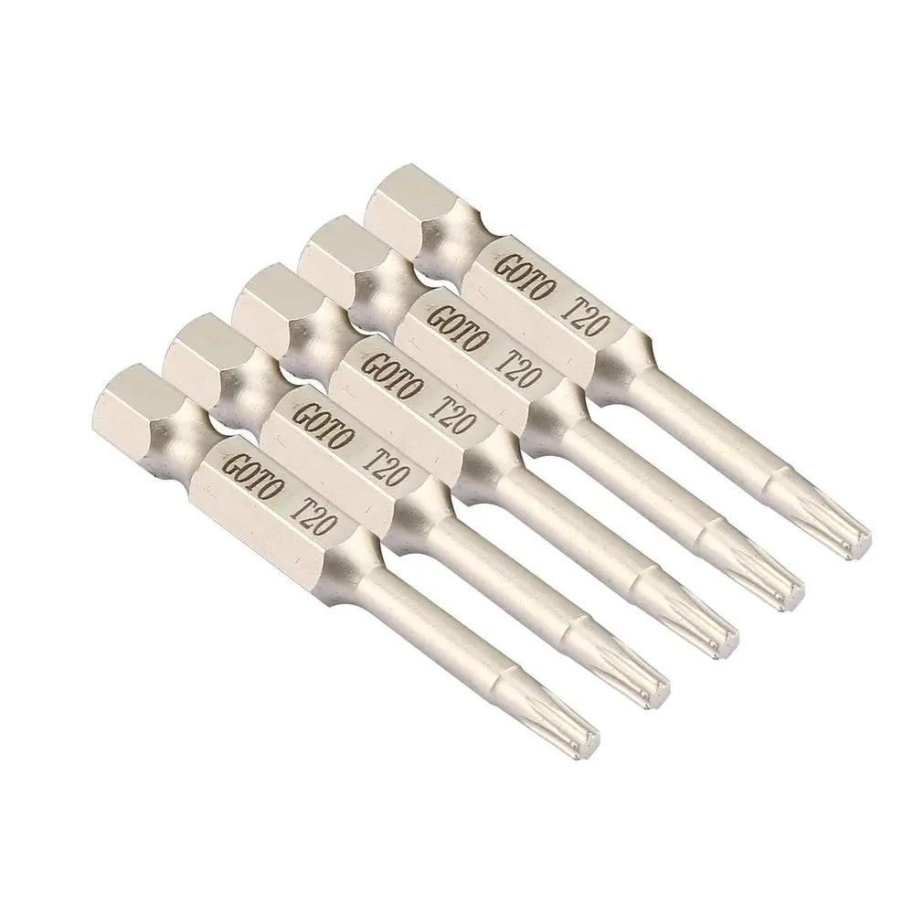 

Звездообразная Отвертка из легированной стали, 5 шт., насадка 50 мм, длина 2,0, магнитный бытовой Инструменты для ремонта, отвертка, набор инстр...