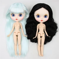 icy dbs blyth doll 16 30cm toy bjd joint body matte face nude doll white skin random eyes colors anime girls
