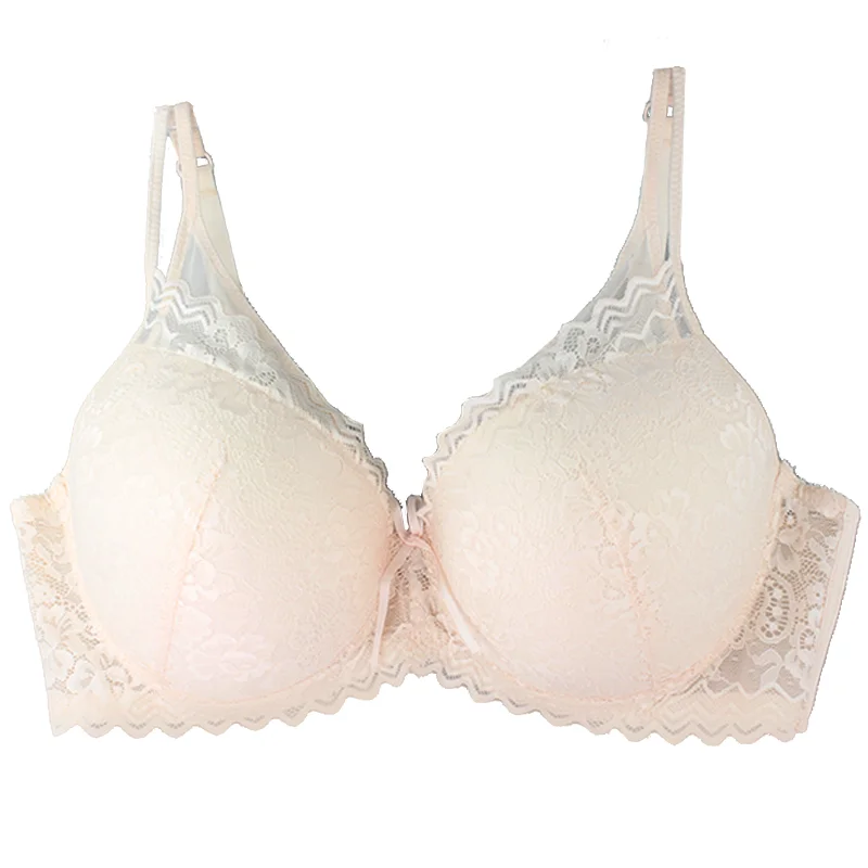 Mierside 163130 Women Lace Sexy Push Up Bra Female Brassiere Plus Size Women Bra With Wire Lingere DD/DDD/E/F