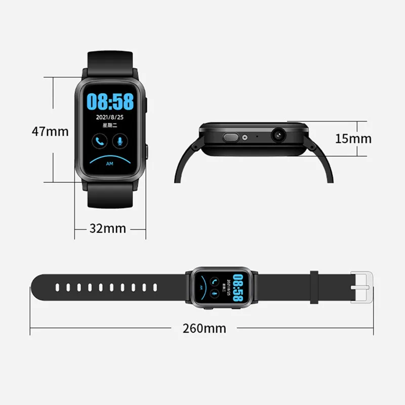 4g kids tracker smart watches phone waterproof real time location camera video call gps sos lbs wifi sim card network fa58 free global shipping