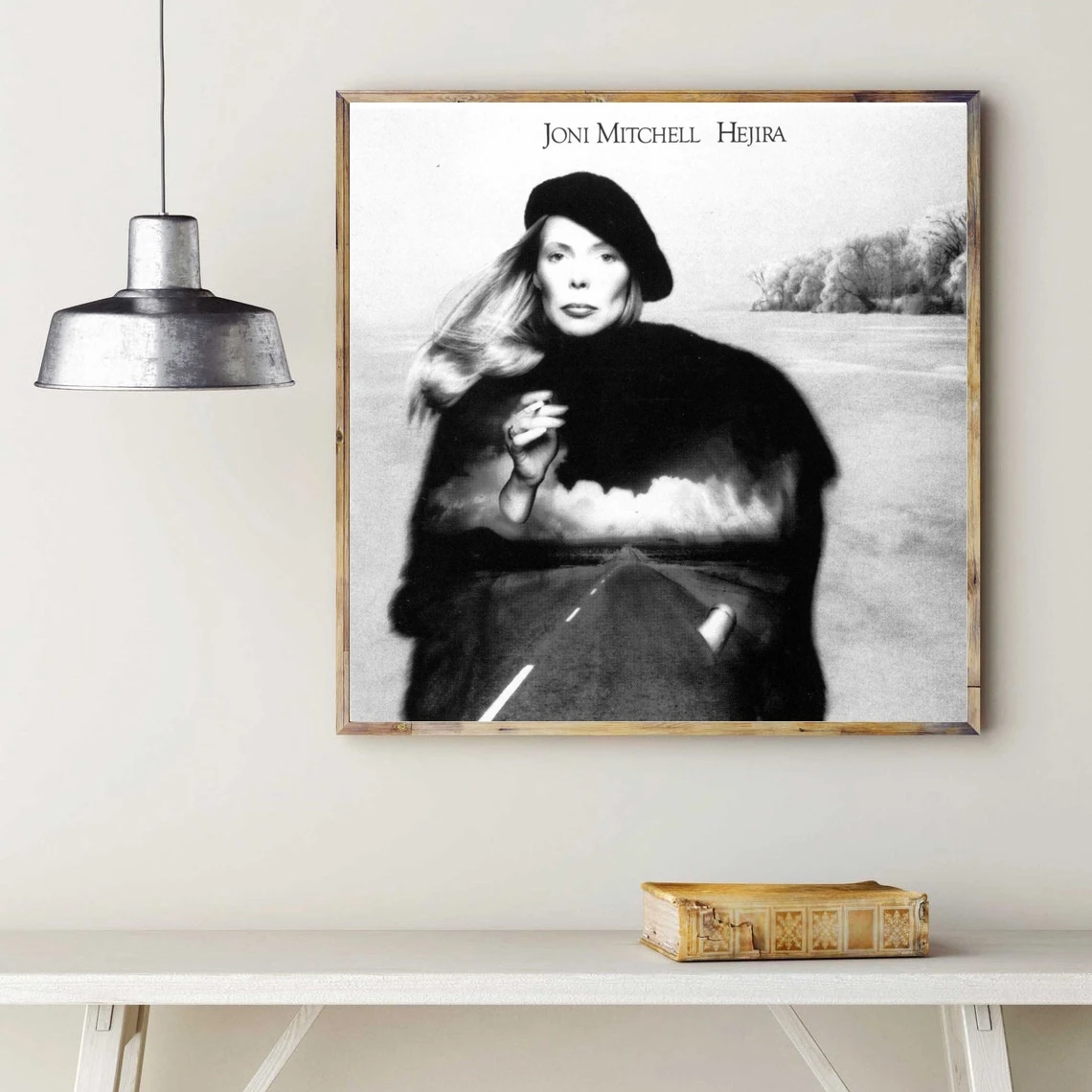 Музыкальный альбом Joni Mitchell Hejira постер с принтом на холсте украшение для дома