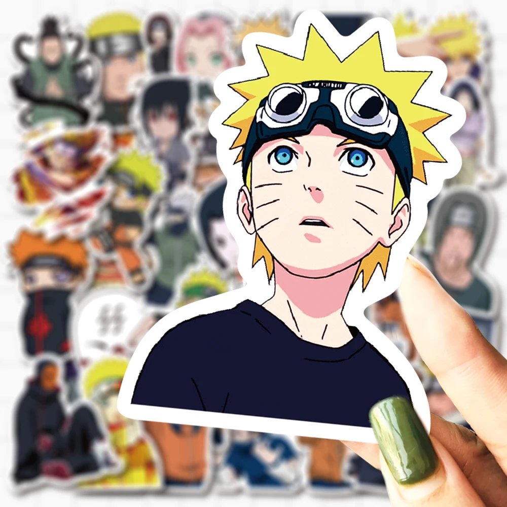 

VANMAXX 50 PCS Japanese Animation Cartoon Ninja Stickers Waterproof Vinyl Decal for Laptop Helmet Bicycle Luggage Car