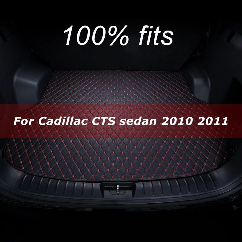 Коврик для багажника автомобиля Cadillac CTS седан 2010 2011 грузового лайнера ковры