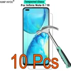 10 шт.лот для Lenovo Vibe A Примечание 10 8 Note8 Pro NFC с уровнем твердости 9H твердость 2.5D ультра-тонкая пленка для экрана закаленное стекло Экран защитная