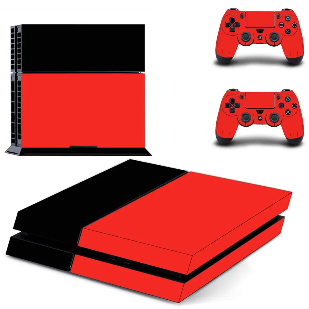 Наклейка для консоли PS4 полное покрытие Виниловая наклейка PlayStation 4 и