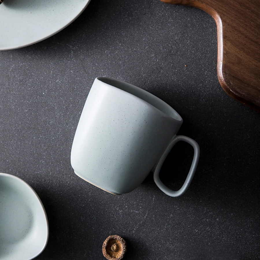 Большие керамические чашки кружка для кофе чашка чая фарфора эмалированные