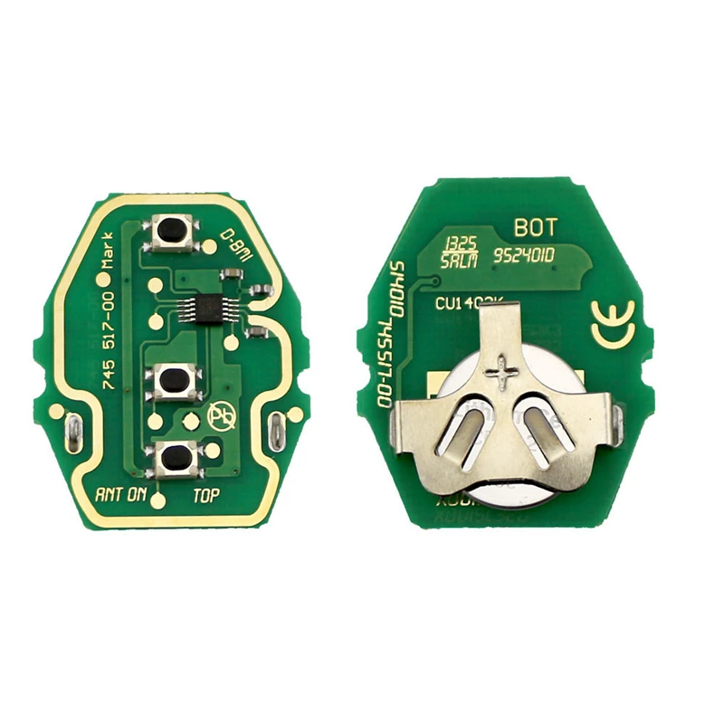 3 кнопки дистанционного управления автомобиля ключ монтажная плата 315 МГц/43 Гц