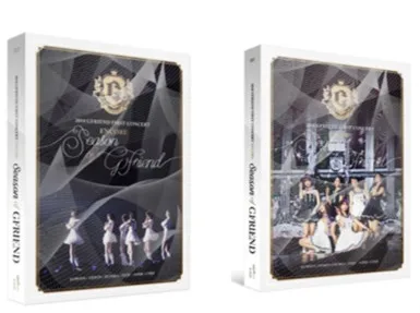 [MYKPOP]~ 100% Официальный оригинал ~ 2018 GFRIEND первый концертный бис: сезон DVD/Blu-Ray-SA19091001 |
