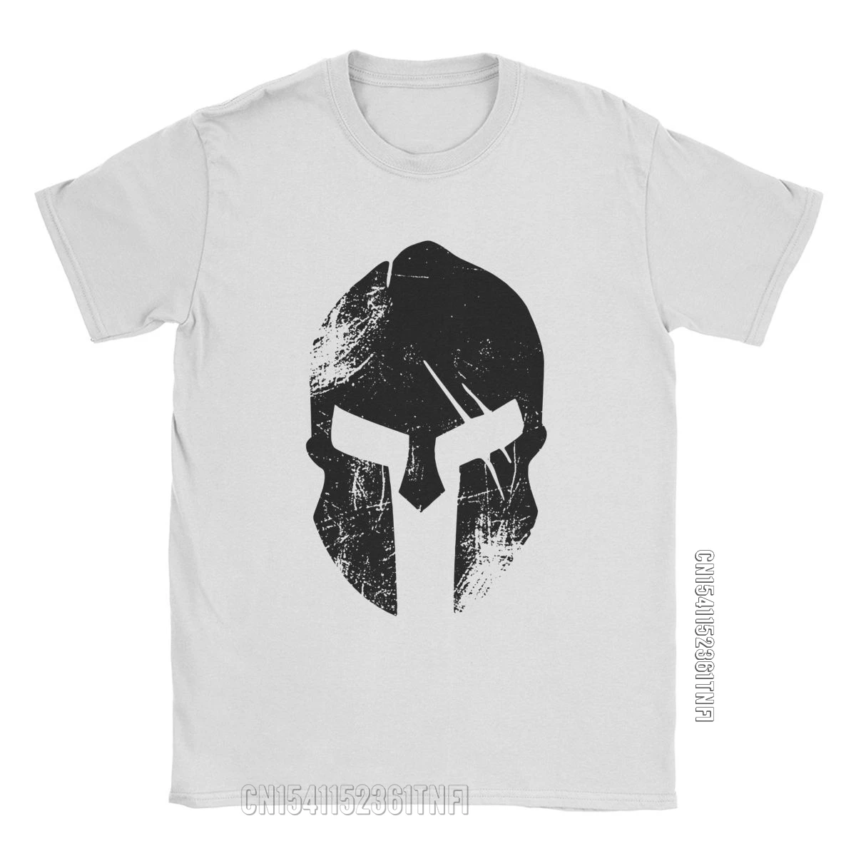 Мужская хлопковая футболка с принтом винтажная Классическая коротким рукавом и