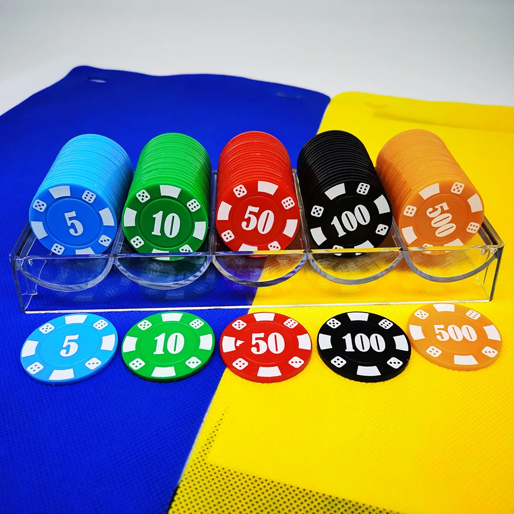 100 шт. с ультратонкой оправой 37 мм пластиковые покерные фишки наборы для ухода за