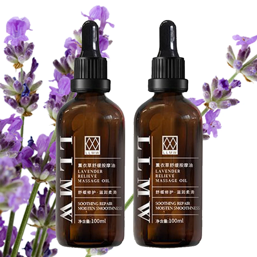 

100ml Calm Anxiety Improve Sleep Lavender Essential Oil Plant Oil for Humidifier Diffuser Aroma Oil Relieve Stress Anxiety